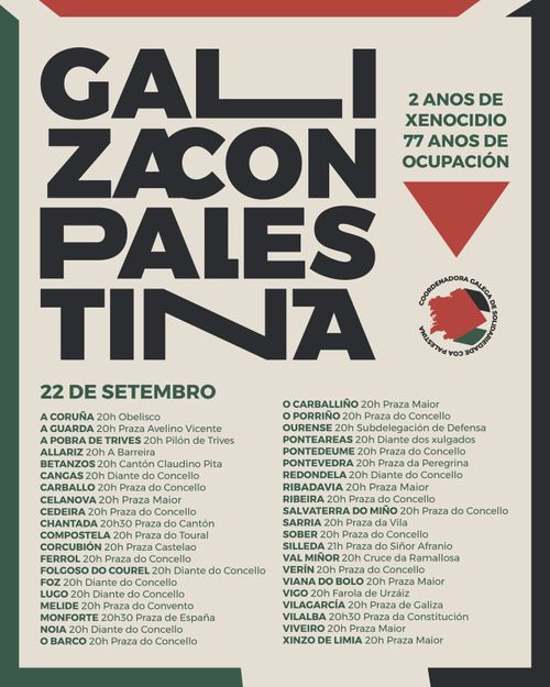 Concentración por Palestina
