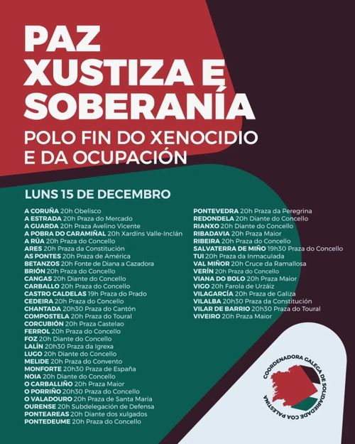 Concentración por Palestina