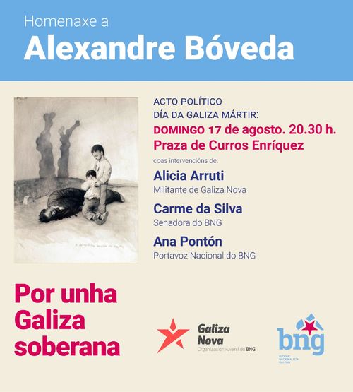 Homenaxe a Alexandre Bóveda