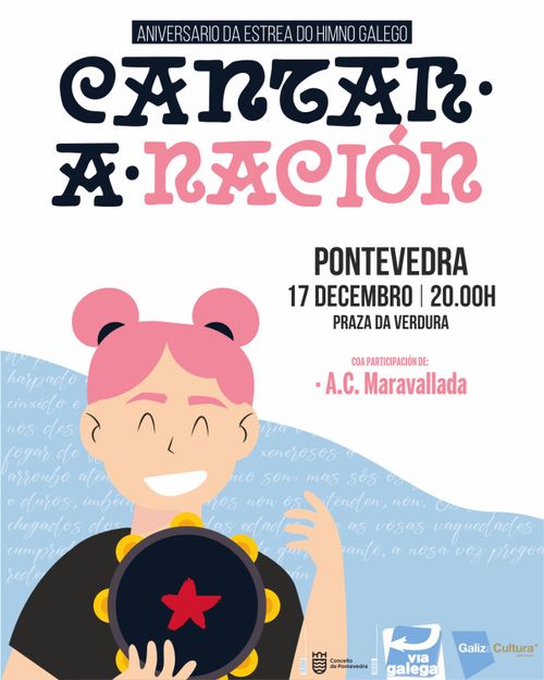 Cantar a nación: aniversario da estrea do himno galego