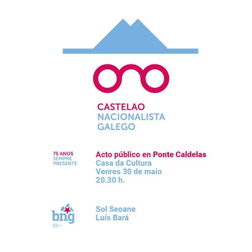 Acto público de homenaxe a Castelao