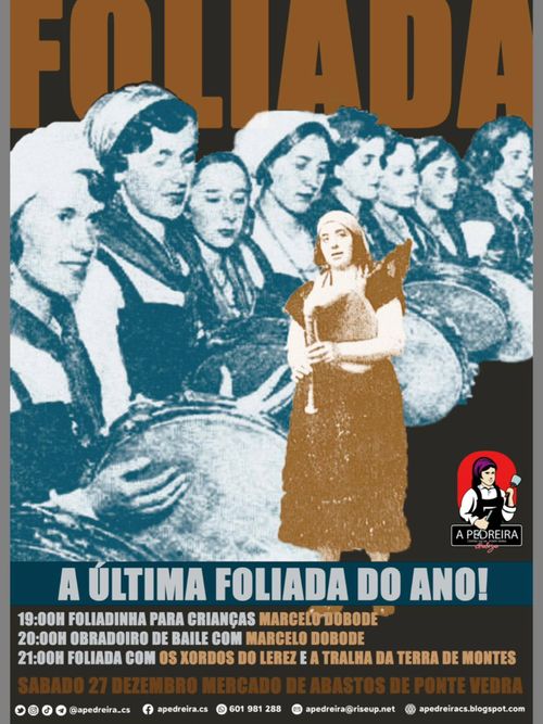 Última foliada do ano