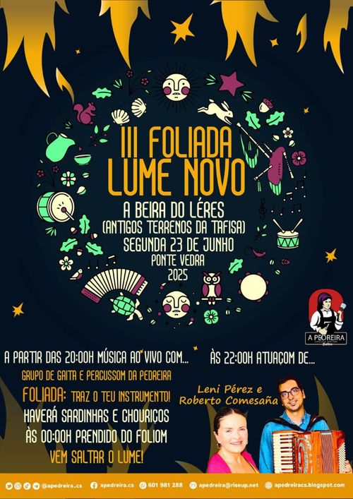III Foliada de lume novo